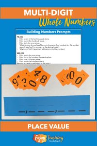 Multi-Digit Whole Numbers - Place Value for Fourth Graders