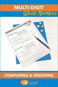Multi-Digit Whole Numbers - Place Value for Fourth Graders