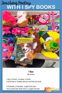 Teaching Poetry with I Spy Books Pin