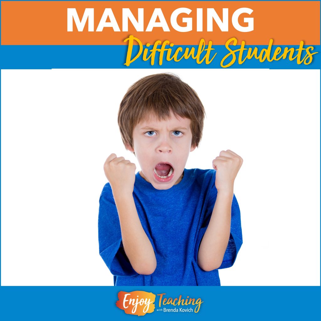Wondering how to deal with difficult students in the classroom? Take these steps now.
