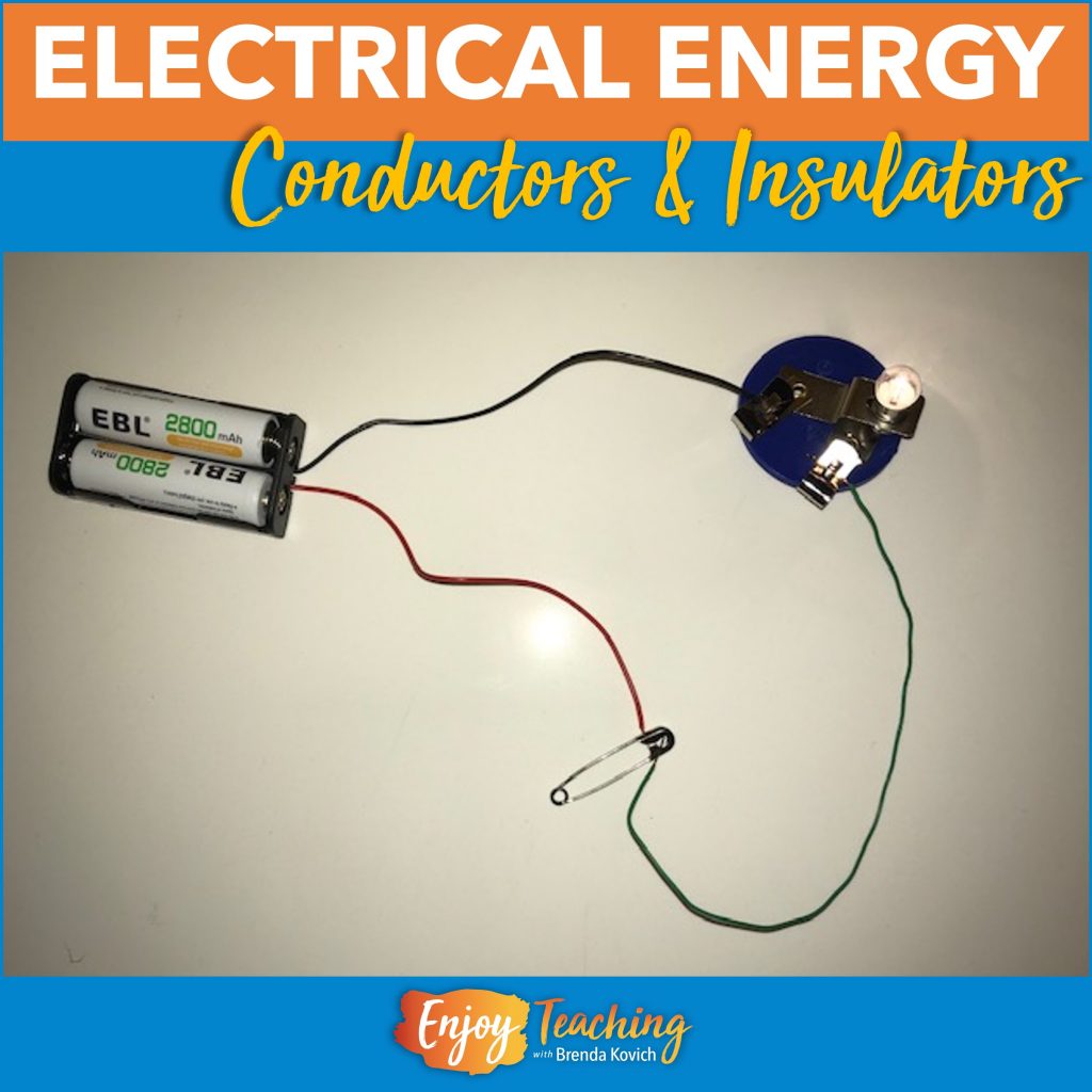 Conductors and Insulators Lesson Plans with Lab Activity Cover