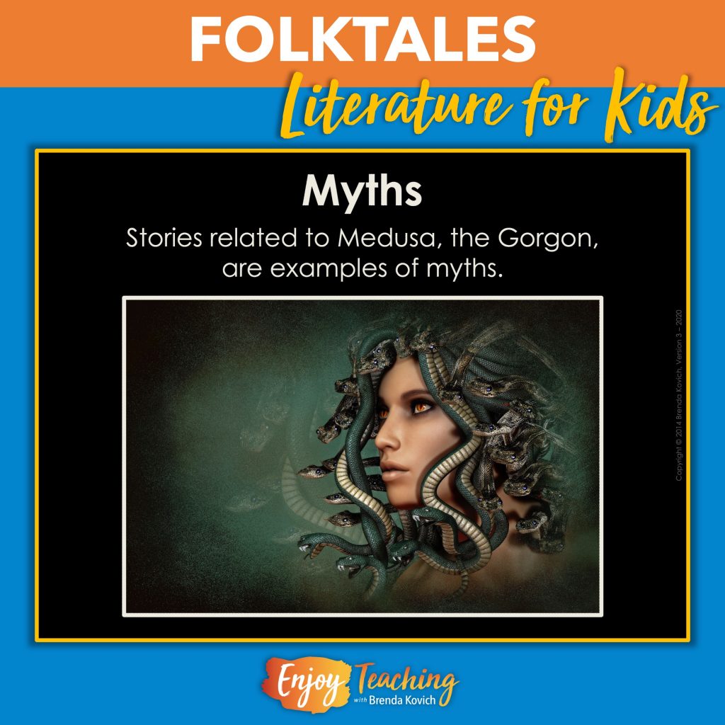 make a presentation comparing folklore genres