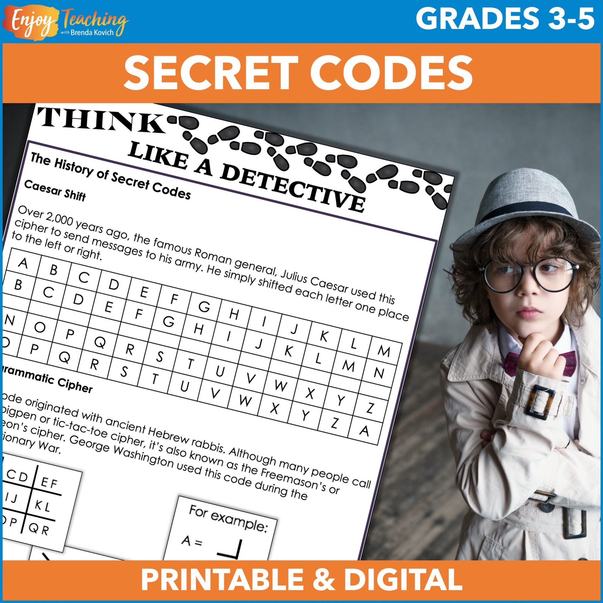Secret Code Message Cryptogram Cryptograms, Ciphers, and Secret Codes for Kids