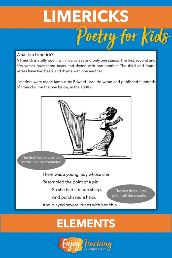 Limericks for Kids to Share in the Classroom