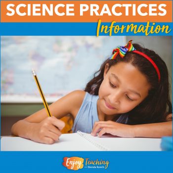 The final science practice asks kids to obtain, evaluate, and communicate information.