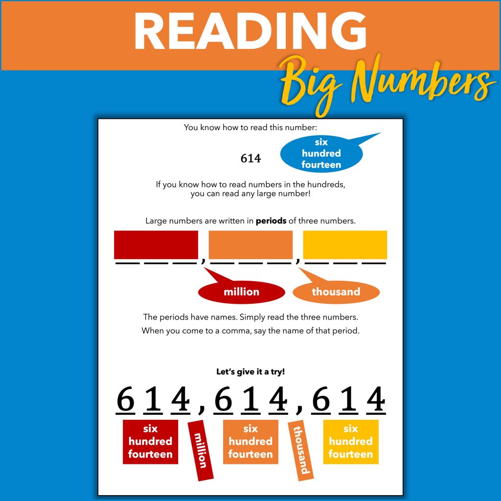 reading large numbers
