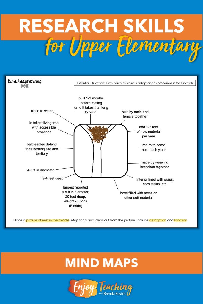 Mind maps provide a great format for note-taking.