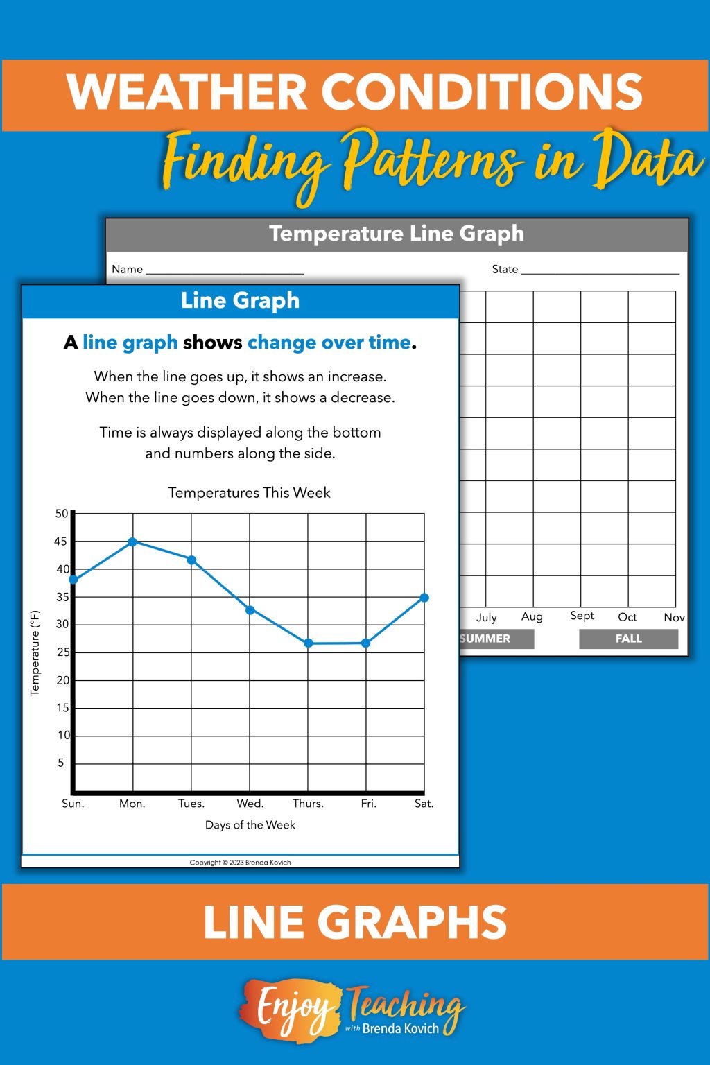Teaching Weather Conditions with Data and Graphs